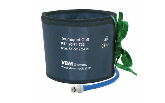 VBM SlimLine Single Port Long Arm/Lower Leg Podiatry Tourniquet