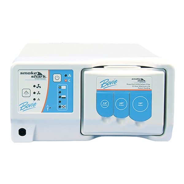 Aaron Smoke Shark II™ w/Long Life Filter & Pneumatic Footswitch, Venture Medical Requip.