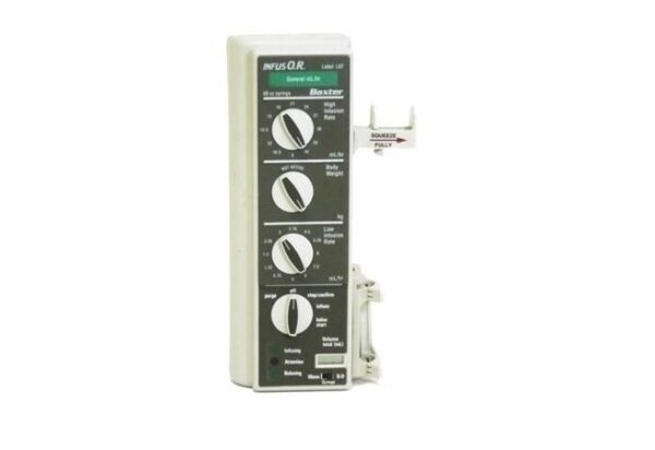 Baxter InfusOR, Syringe Infusion Device, Venture Medical Requip