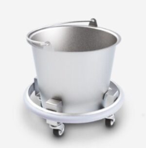 Birkova MRI-Safe SS Kickbucket Frame w/ 12.5 QT Pail | KB-2180
