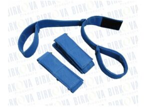 Birkova Stretcher Patient 3" Dura-Cloth Safety Straps w/Mounting Rings: PR-9000