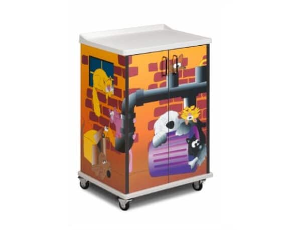 Clinton Pediatric/Alley Cats & Dogs Mobile Phlebotomy Cabinet | 68937