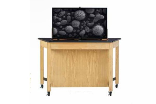 Diversified Woodcraft Media Trapezoid Table | TZM7141k36C