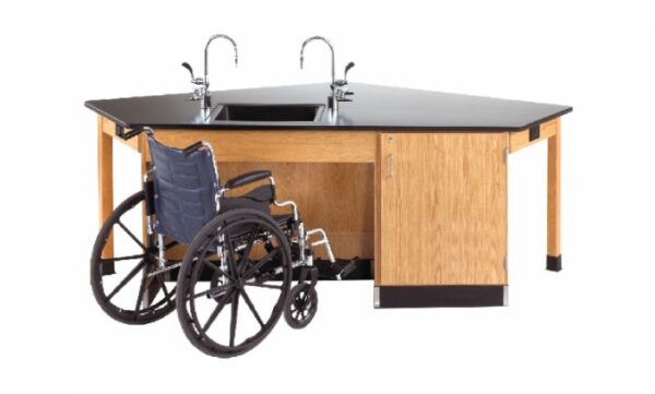 Diversified Woodcraft Forward Vision ADA Workstation | 2946K-L-ADA