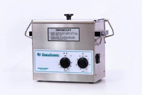 DuraSonic DS2600HT, 7Gal Ultrasonic Cleaner w/Heater Mechanical Timer, Venture Medical Requip
