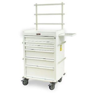 Harloff MR-Conditional 6 Drawer Anesthesia Cart w/Specialty Pkg. & Key Lock | MR6K-MAN