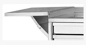 Harloff Stainless Steel Drop Shelf for Cast Carts Optional Cart Accessory | 602001