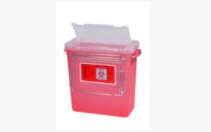 Harloff MR-Conditional Cart Accessory - Bemis® Sharps Container | MR-3GSHARPS