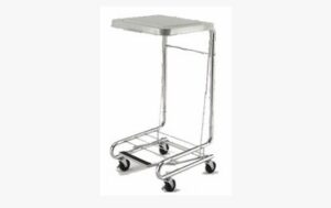 Hassoc Chrome Square Tilt Top Hamper | 1540