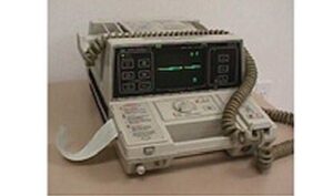 Hewlett-Packard, 43100A, Defribrillator, Hewlett-Packard 43100A Defibrillator, Refurbished, Venture Medical Requip