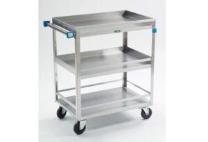 Lakeside Stainless Steel 500 lb Capacity Guard Rail Cart | 526