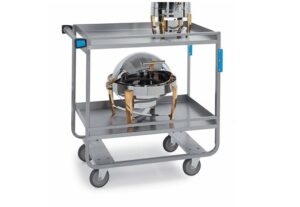 Lakeside Stainless Steel  700 lb Capacity Guard Rail Cart | 725
