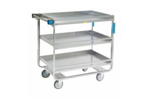 Lakeside Stainless Steel 700 lb Capacity Guard Rail Cart | 726