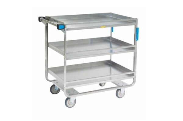 Lakeside Stainless Steel 700 lb Capacity Guard Rail Cart | 730