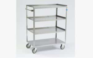 Lakeside Stainless Steel Linen Cart w/o Cover | 471