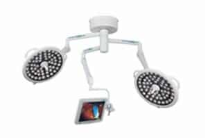 Medical Illumination System Two LED Trio w/Monitor Arm | XLDS-S23MA
