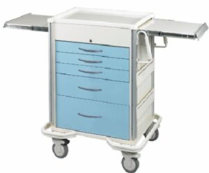 MPD Select 5 Drawer Aluminum Mobile Anesthesia Workstation | SKT-524A