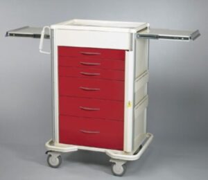 MPD Select 6 Drawer Aluminum Emergency Cart | SBT-630A