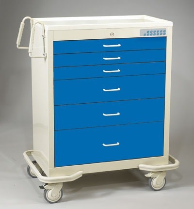 MPD WET-630A-CCB, Wide Aluminum Cart, Venture Medical Requip