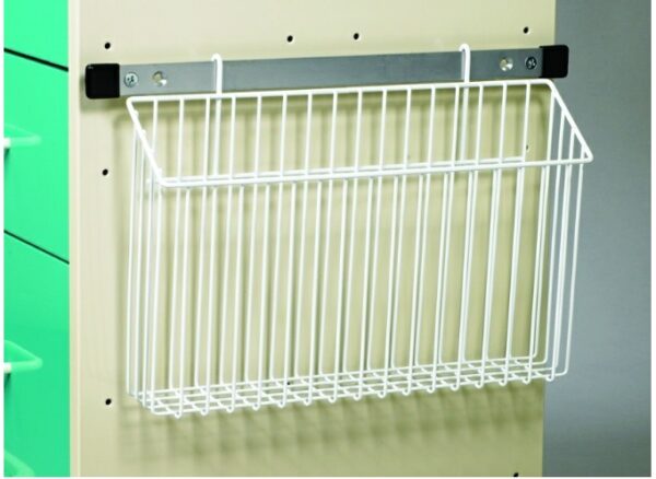 MPD Chart Holder Wire Basket Cart Accessory | TWB-8