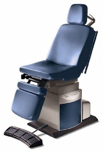 Electric procedure chair, Podiatry treatment chair