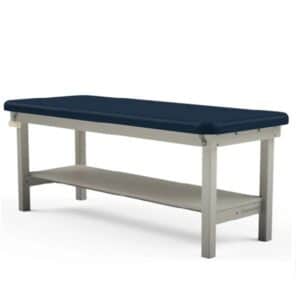 Oakworks PowerLine™ 27" Wide Treatment Flat Top Table w/Shelf | PW27-SH