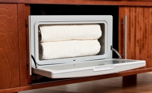 Oakworks Spa Accessory: Large Hot Towel Cabi - Image 2