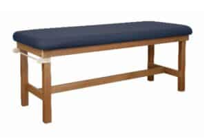 Oakworks PowerLine™ 27" Wide Treatment Flat Top Table w/H Brace | PW27
