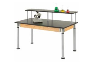 Diversified Woodcraft Adj-Height Riser Table w/ Laminated Top | PR8141K