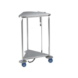 Pedigo Large SS Hamper with Quiet-Close Lid | P1121-L-SS