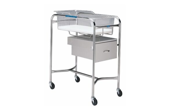 Pedigo Bassinet Stand with Drawer | P-1110-A-SS