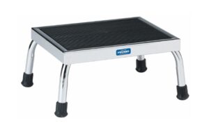 Pedigo Chrome/All Welded Steel Footstool | P-10