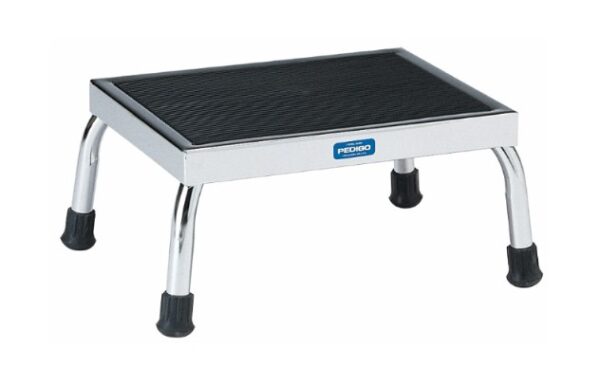 Pedigo Chrome/All Welded Steel Footstool | P-10