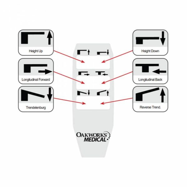 Oakworks CFPMB301 Imaging Table | Bariatric Rectangular Top - Image 2