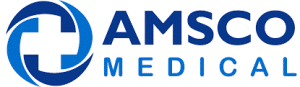 Amsco Logo, Venture Medical Requip.