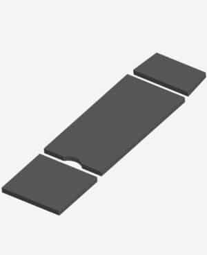 Birkova Maquet 1130 Bariatric Comfort Series Replacement Cushion Set w/Solid Leg