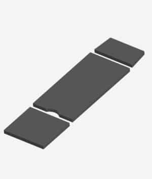 Birkova Maquet 1130 Integra-Gel Series Replacement Cushion Set w/Solid Leg