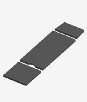 Birkova Maquet 1130 Standard Series Replacement Cushion Set w/Solid Leg