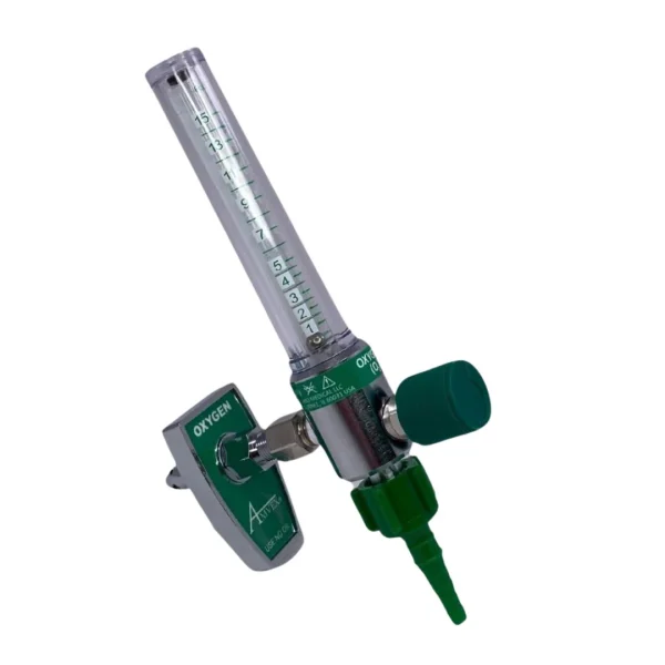 AMVEX Oxygen Flowmeter with Ohmeda/Ohio Adapter | FM-15UO-OH