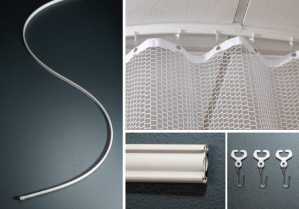 InPro Formatrac® Bendable Cubicle Track & Accessories