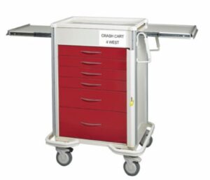 MPD Select 6 Drawer Aluminum Emergency Cart | SBT-627A