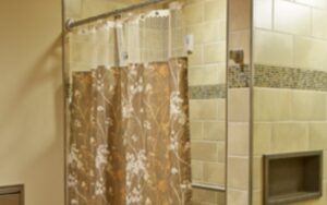 InPro Shower Curtains w/Shield by Panaz® Antimicrobial Fabric