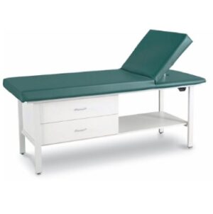 Winco Treatment Table with Adjustable Backrest and Drawers | 8570D1