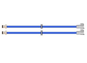 Zimmer Compatible Dual Tourniquet Hose/Blue - New