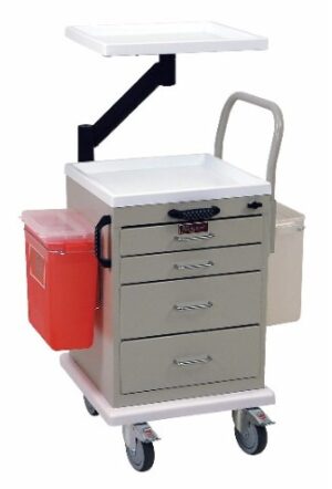 Harloff Start Cart for IV and Epidural Procedures w/Latch Lock | 3123