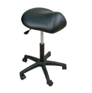 Oakworks Premium Stool w/Saddle Seat - High Height Range