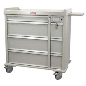 Harloff Electronic Punch Card Medication Cart | SL600PC-EKC