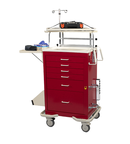 MPD Standard Emergency Cart Accessory Package: TEP-A Elite, Venture Medical Requip.