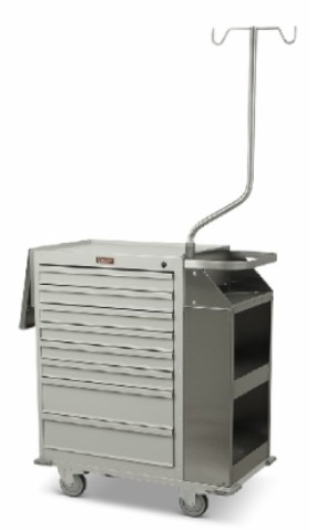 Harloff Deluxe 8 Drawer Painted Cast Cart Pkg | 6035