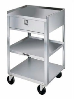 Lakeside SS Heavy Duty Equipment Stand w/Drawer & 3 Shelves | 466